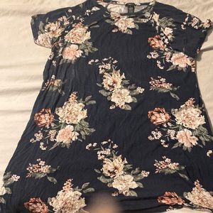 Rue 21 Navy Floral dress